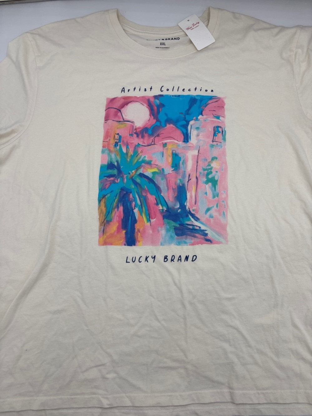 Lucky Brand Artist Collection Cotton Graphic T-Shirt